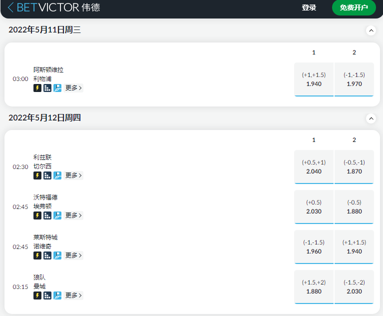 伟德-betvictor中国-英超联赛-盘口和赔率