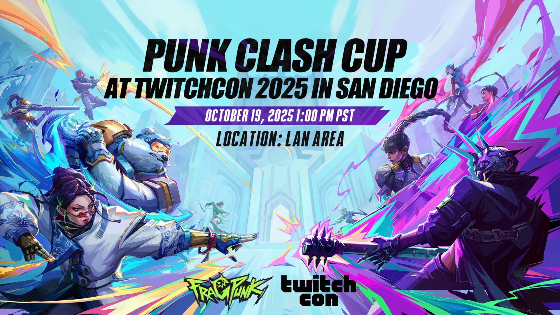 FragPunk宣布将在圣地亚哥Twitchcon举办Punk Clash杯