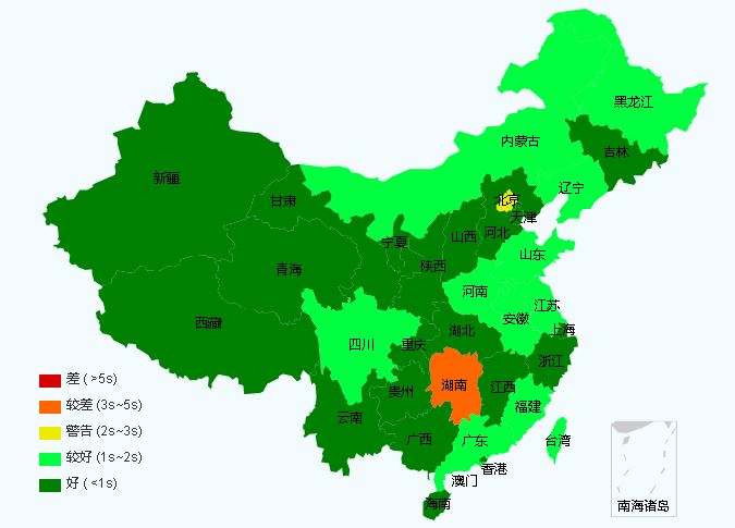 平博(pinnacle)中国各省的响应速度