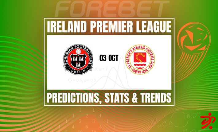 波希米亚人队与圣帕特里克队将在达利蒙特公园球场展开激烈对决