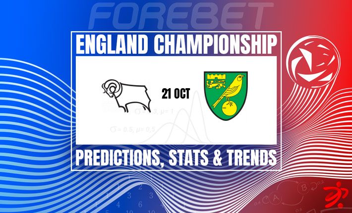 德比郡与诺维奇城将在普莱德公园展开激烈对决