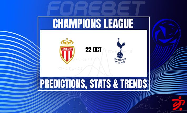 摩纳哥主场铁壁迎战热刺客场韧性 | 欧冠强强对决悬念丛生