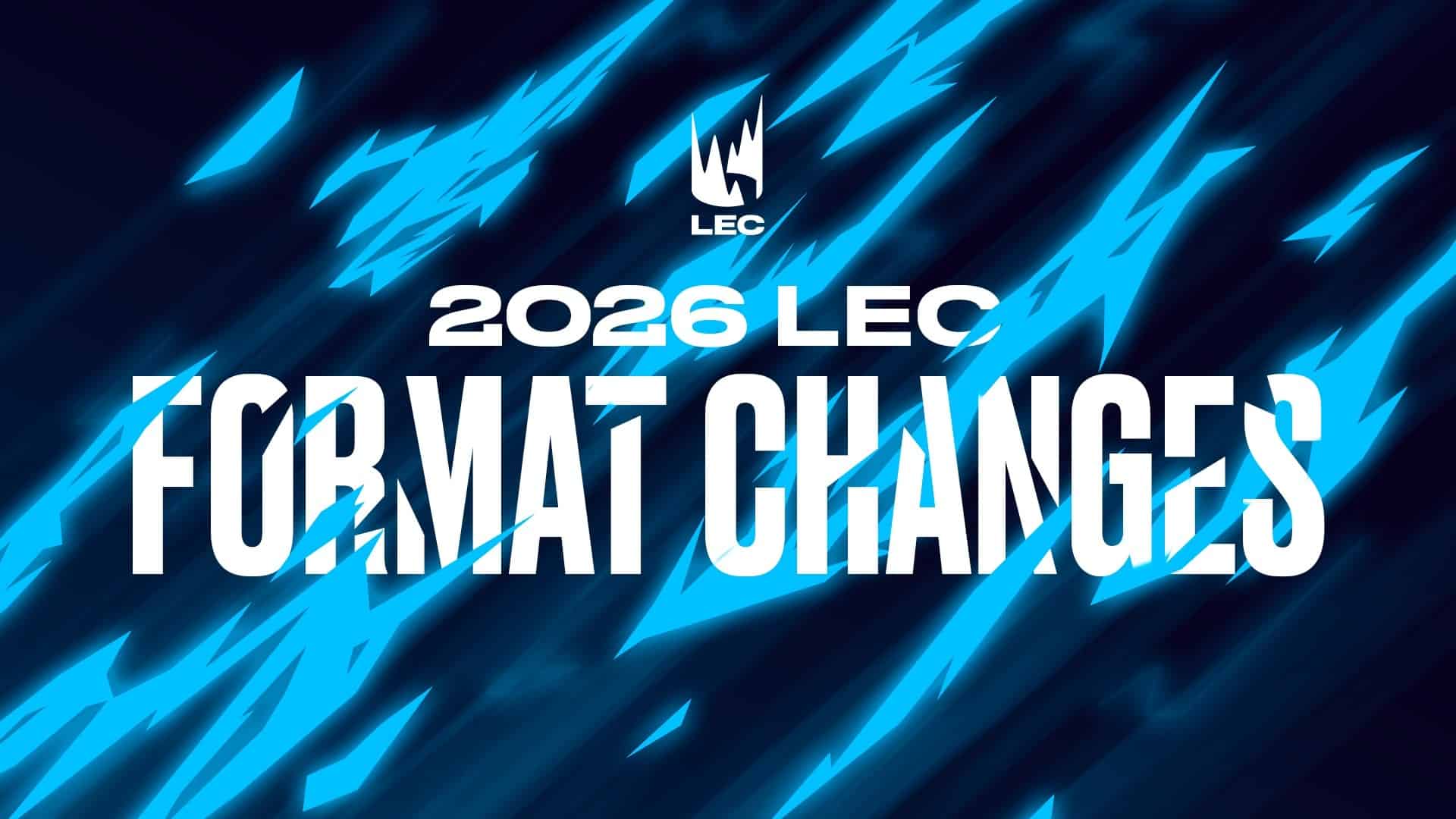 LEC确认2026赛季将进行重大赛制变革