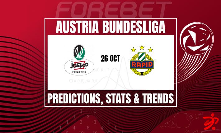 SV里德主场迎战维也纳快速 | 德甲强强对话防守大战一触即发