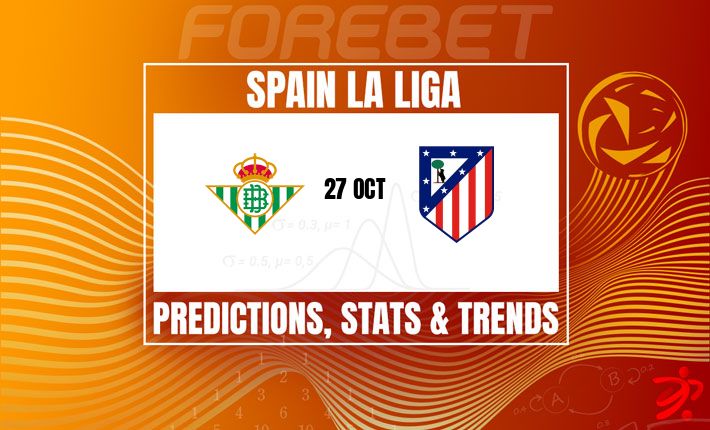 状态正佳的皇家贝蒂斯与马德里竞技交锋 | 两支劲旅争夺西甲霸权