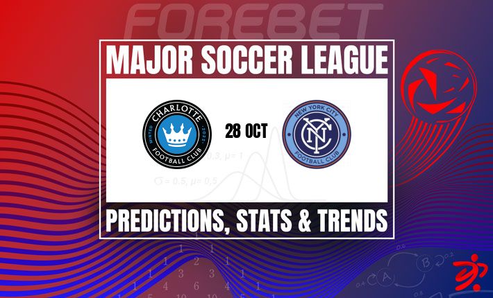 夏洛特FC对阵纽约城FC | 季后赛席位悬而未决 夏洛特FC对阵纽约城FC | 季后赛席位悬而未决