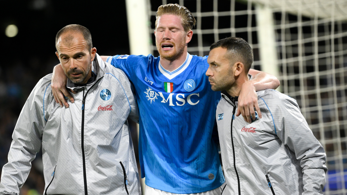 凯文·德布劳内伤情 | 比利时球星因腿筋受伤将长期缺席那不勒斯比赛 | 球队已确认伤情