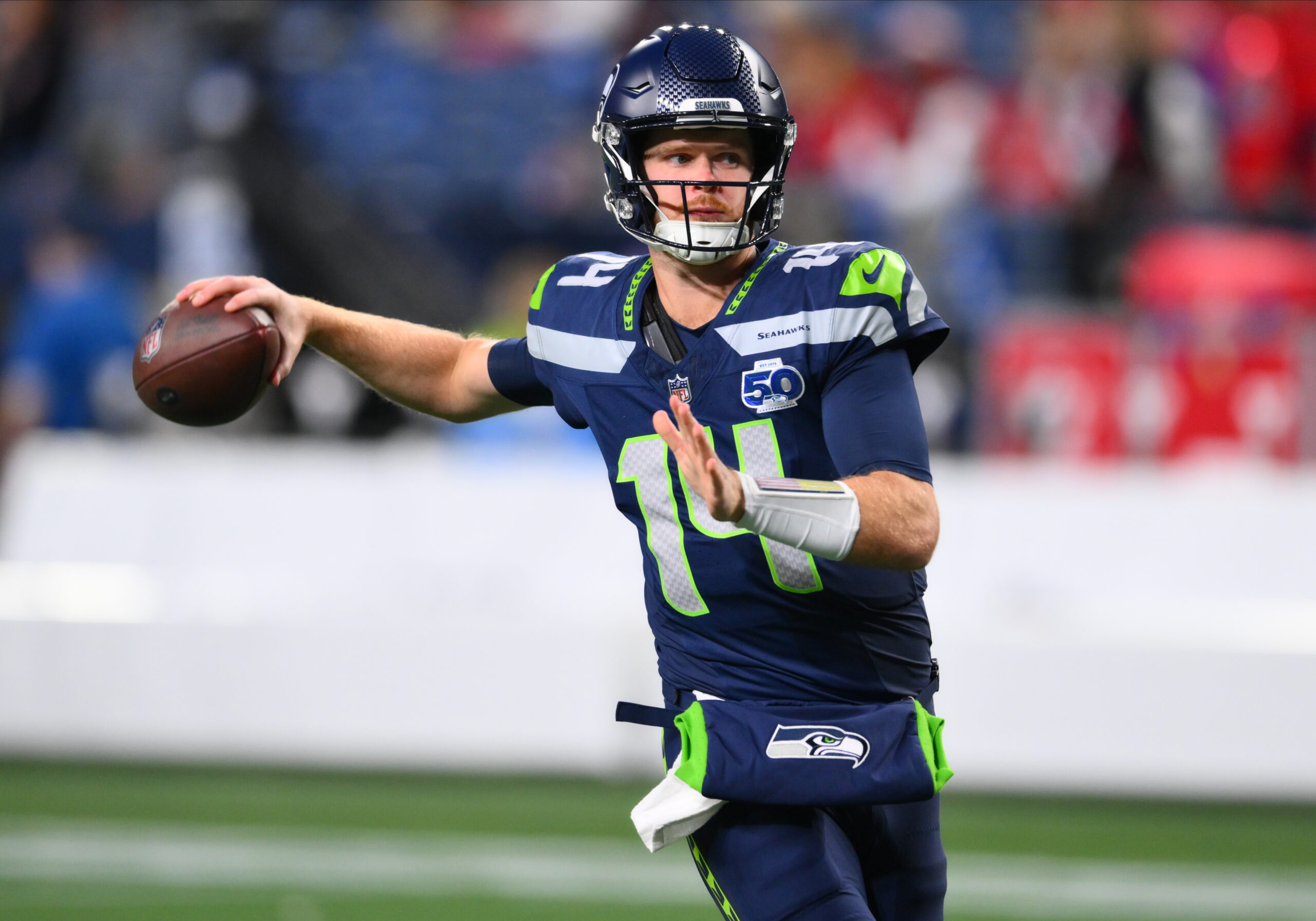 西雅图海鹰队对阵华盛顿指挥官队 | 周日夜足球赛事预测 | 分析与投注赔率