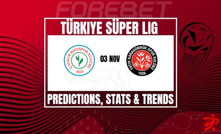 Çaykur Didi体育场关键战役 | 里泽体育力争对阵困境中的费特希耶卡拉古姆鲁克取得优势