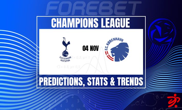 托特纳姆热刺力求掌控局势 | 效率与射门量交锋哥本哈根