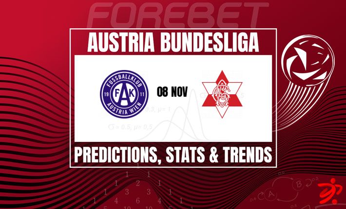 奥地利维也纳主场迎战未尝胜绩的格拉茨AK