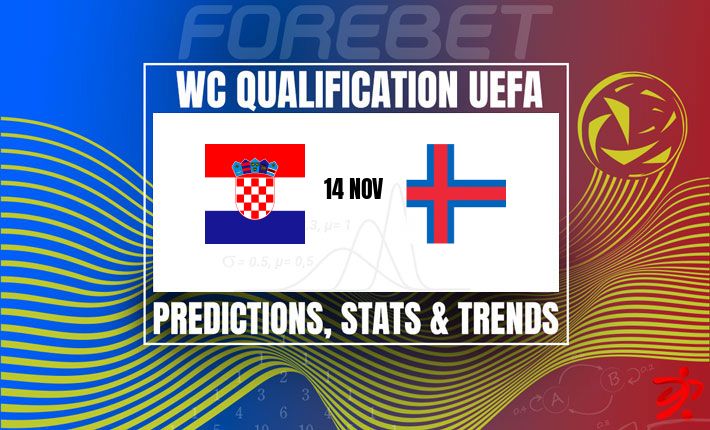 克罗地亚掌控力对阵法罗群岛韧性 | L组前瞻