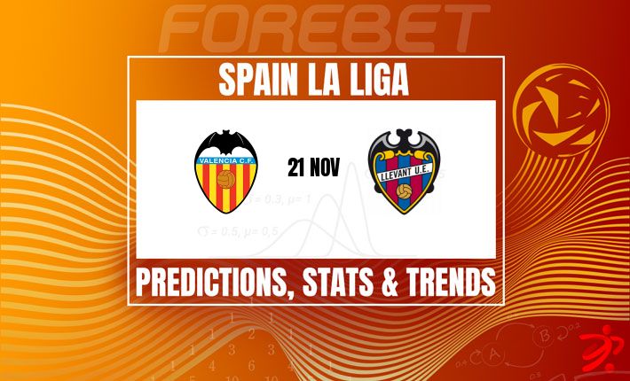 瓦伦西亚与莱万特在梅斯塔利亚球场上演西甲激烈对决