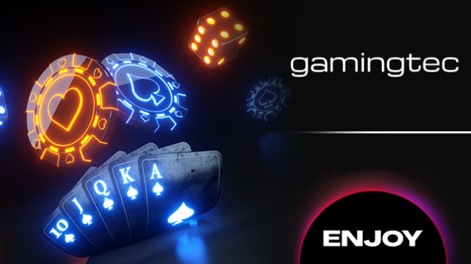 Enjoy与Gamingtec达成全球内容分发协议 Enjoy与Gamingtec达成全球内容分发协议