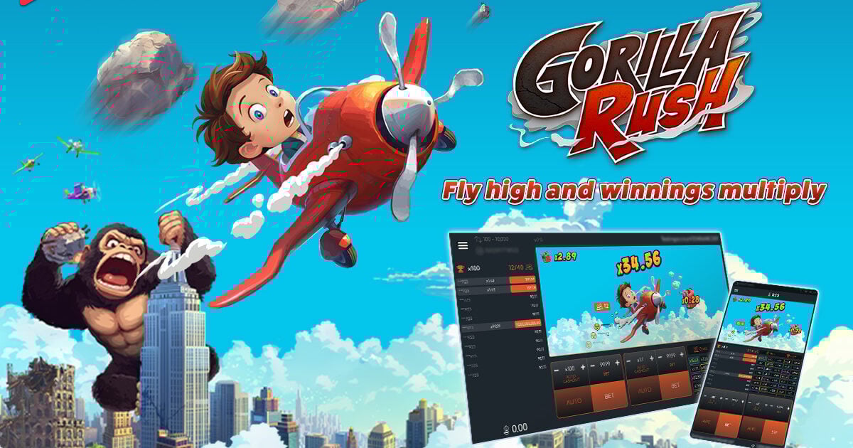 SimplePlay推出全新撞击游戏《猩猩狂奔》