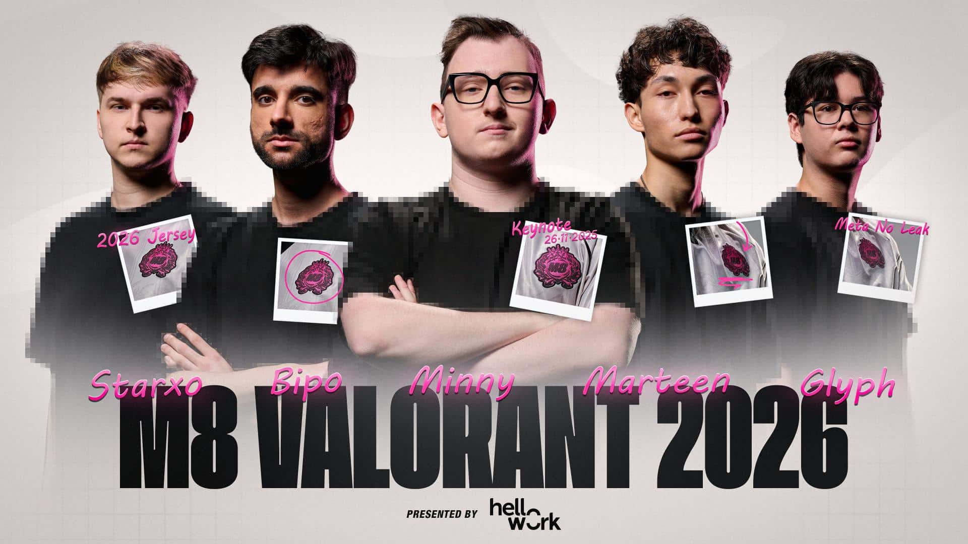 Gentle Mates公布2026赛季《VALORANT》阵容