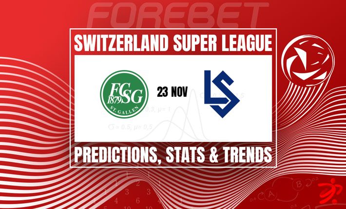 圣加仑力争在基邦公园球场对阵洛桑体育时把握对手困境