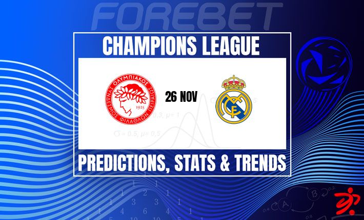 奥林匹亚科斯主场堡垒迎战皇家马德里火力 | 皮雷埃斯之战一触即发