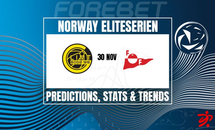 博德/格利姆特力争在主场强势收官迎战稳健的弗雷德里克斯特德