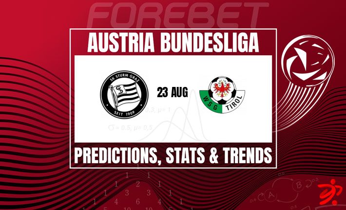 格拉茨风暴力争在顽强的蒂罗尔WSG身上取胜 格拉茨风暴力争在顽强的蒂罗尔WSG身上取胜