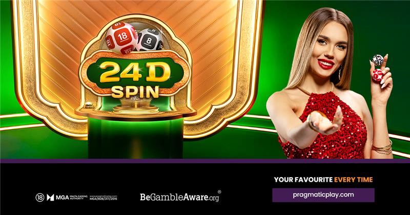 Pragmatic Play推出动作满载的轮盘式游戏秀《24D Spin》 Pragmatic Play推出动作满载的轮盘式游戏秀《24D Spin》