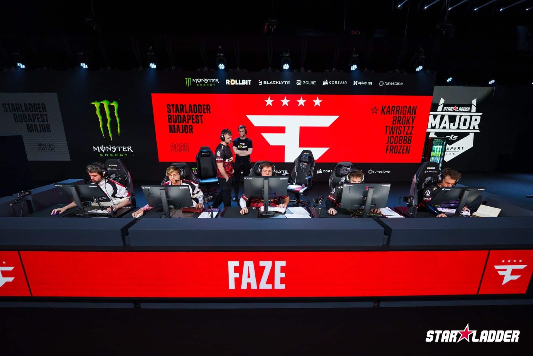 FaZe Clan | NAVI与Team Falcons锁定StarLadder布达佩斯Major最后晋级名额