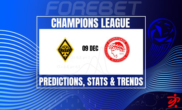 凯拉特主场韧性对决奥林匹亚科斯状态回升 | 欧冠焦点战悬念丛生