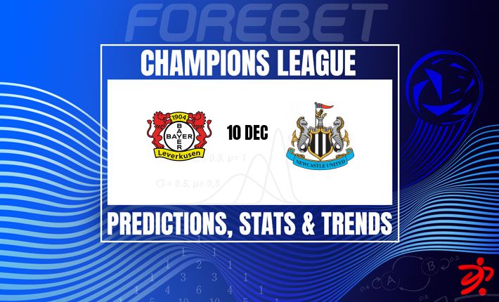 勒沃库森主场优势对阵纽卡斯尔均衡攻势的欧冠之战