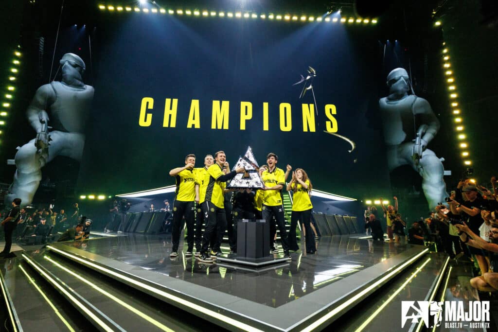 《反恐精英2》与Team Vitality斩获2025年游戏大奖