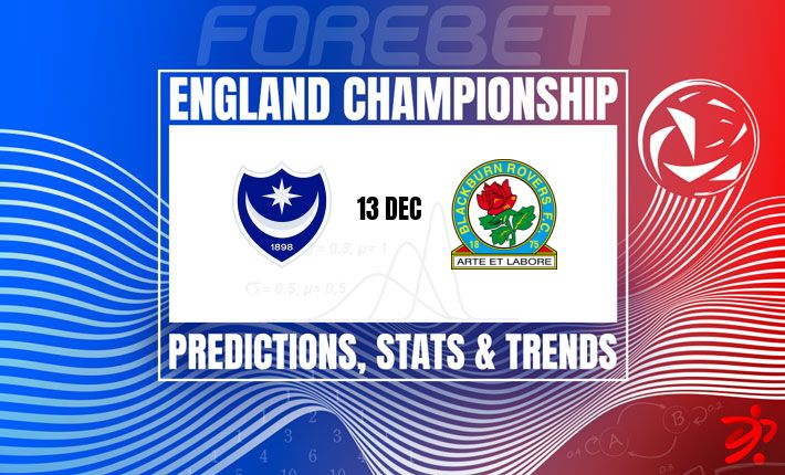 朴茨茅斯力求在弗拉顿公园球场对阵布莱克本流浪者时扭转局面