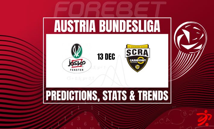 SV里德力求扭转主场颓势 | SCR阿尔塔赫渴望终结不胜纪录