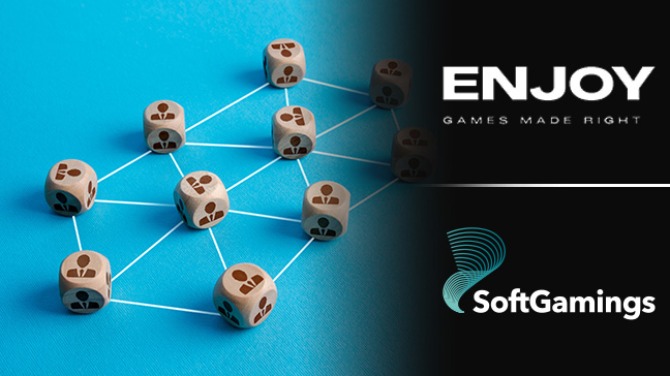ENJOY通过与SoftGamings合作拓展分销渠道