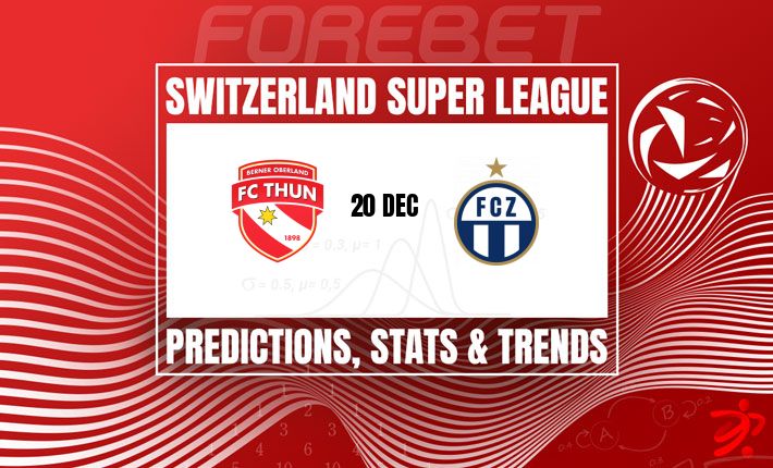 FC图恩力争延续主场优势 | 超级联赛对决中力克苏黎世