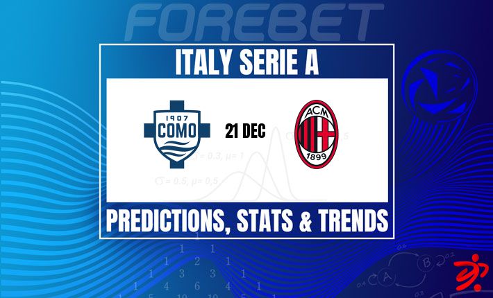 科莫与米兰将在西尼加利亚球场交锋 | 红黑军团力争客场再取胜绩