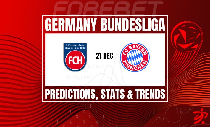 拜仁慕尼黑客战海登海姆 | 力争维系德甲领头羊地位