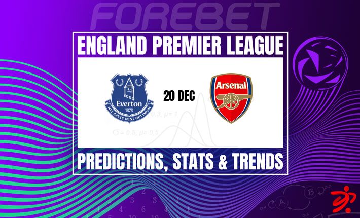 埃弗顿将在希尔迪金森球场迎战阿森纳严峻考验