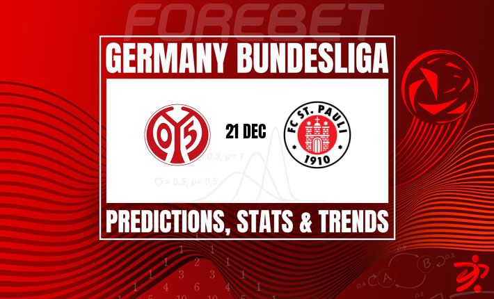 美因茨对阵圣保利 | 保级球队在梅瓦竞技场狭路相逢