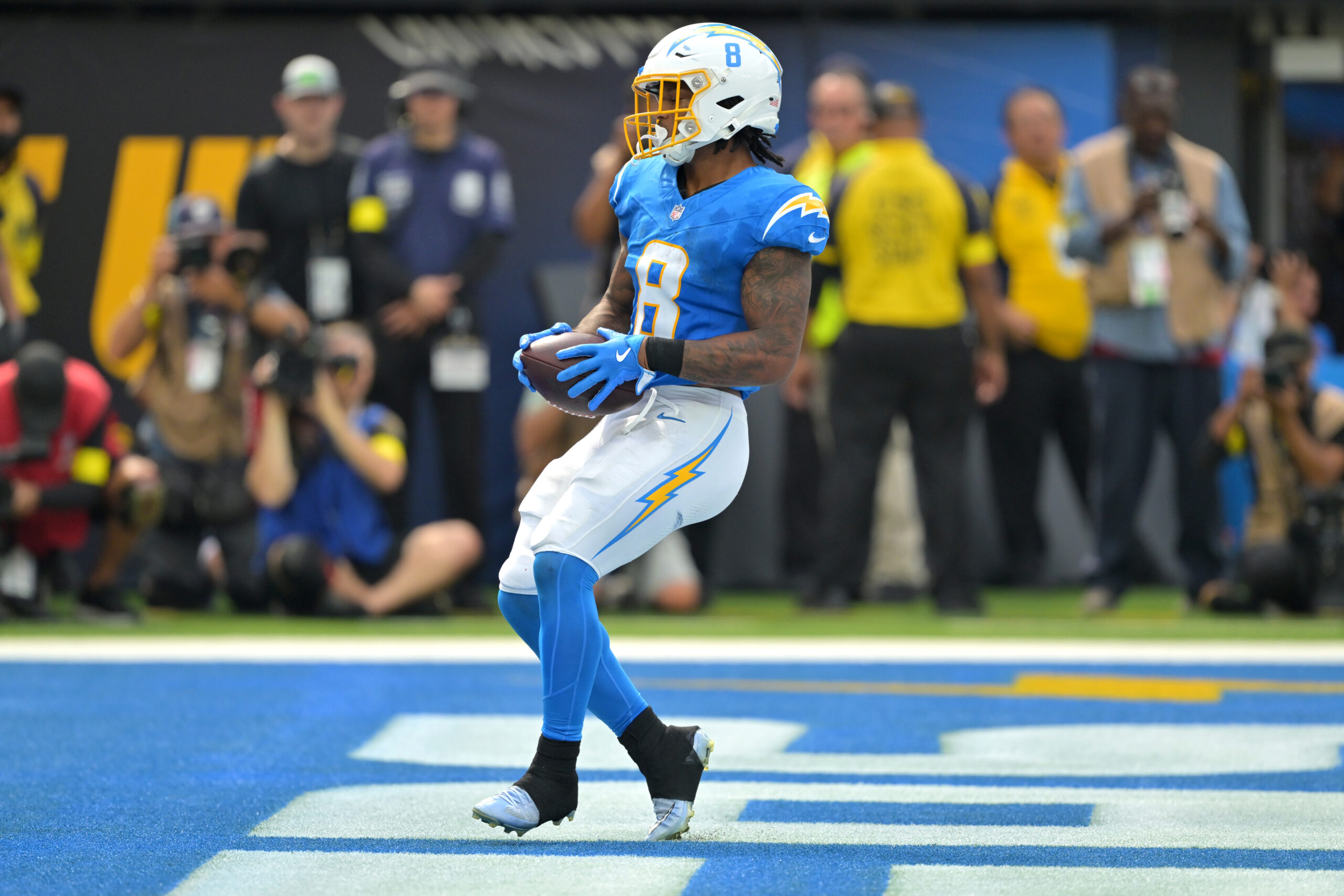 休斯顿德州人对阵洛杉矶闪电球员特注 | 达阵得分者投注目标