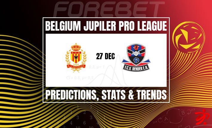 KV梅赫伦力争延续对登德尔的统治地位 | 比利时甲级联赛焦点战前瞻