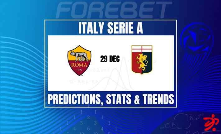 罗马力求延续奥林匹克球场强势 | 迎战状态低迷的热那亚